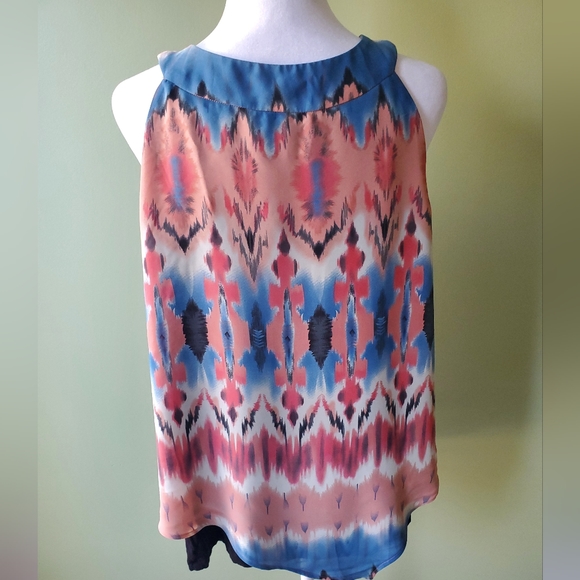 AB Studio Women's Aztec Tank Top (L) - Picture 2 of 5